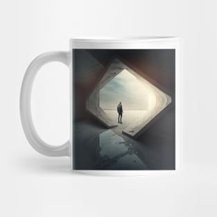 Alone in the abstract Mug